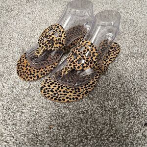 New Everglades Lulu 2 spotted cheetah sandal